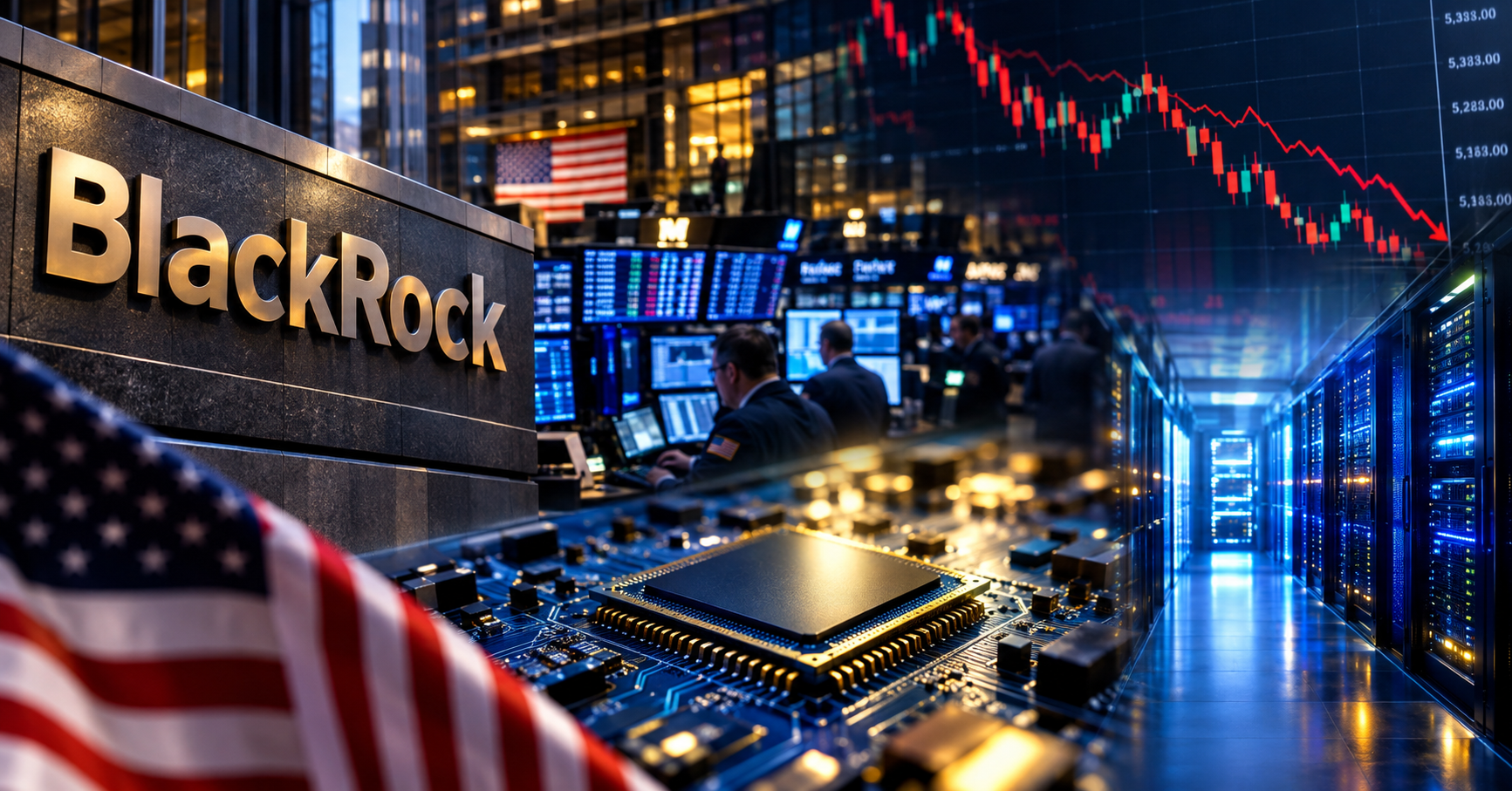 BlackRock US stock outlook and AI market volatility amid changing investor sentiment
