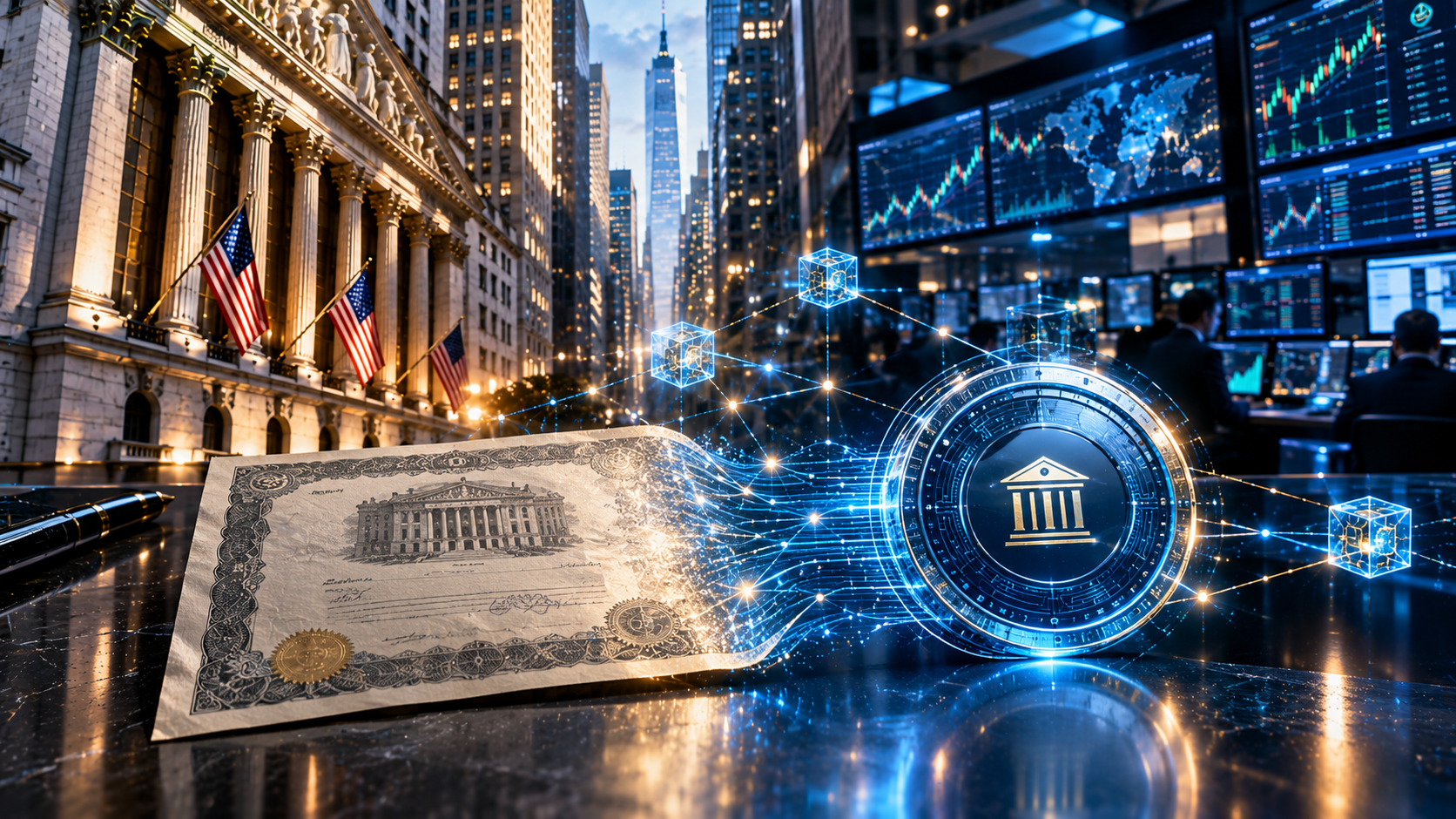 Wall Street Goes Onchain: Nasdaq Company Plans First Tokenized Stock Under SEC's New Rules