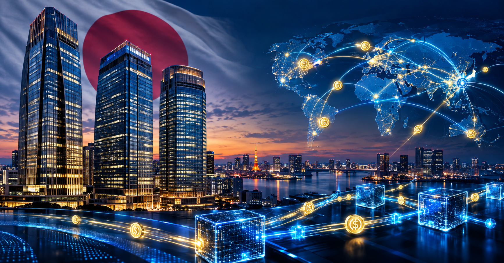 Japan's three major banks test a stablecoin-based system for cross-border corporate payments